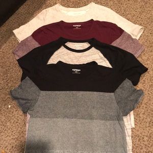 4 Express men’s shirts